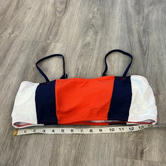 Cupshe red blue and white bikini top size XL NEW WITH TAGS - Picture 9 of 10